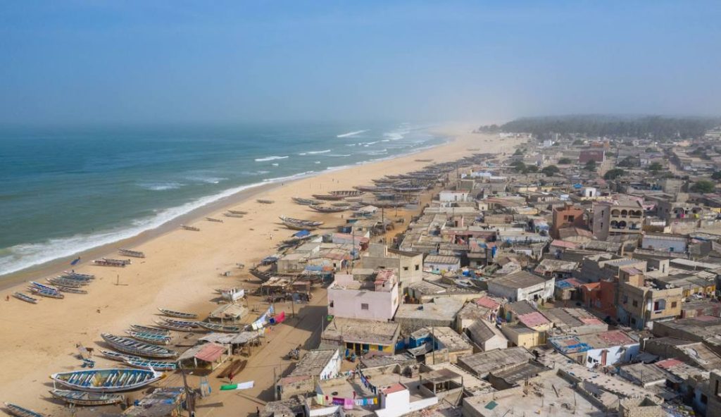 El pueblo de Kayar en Senegal