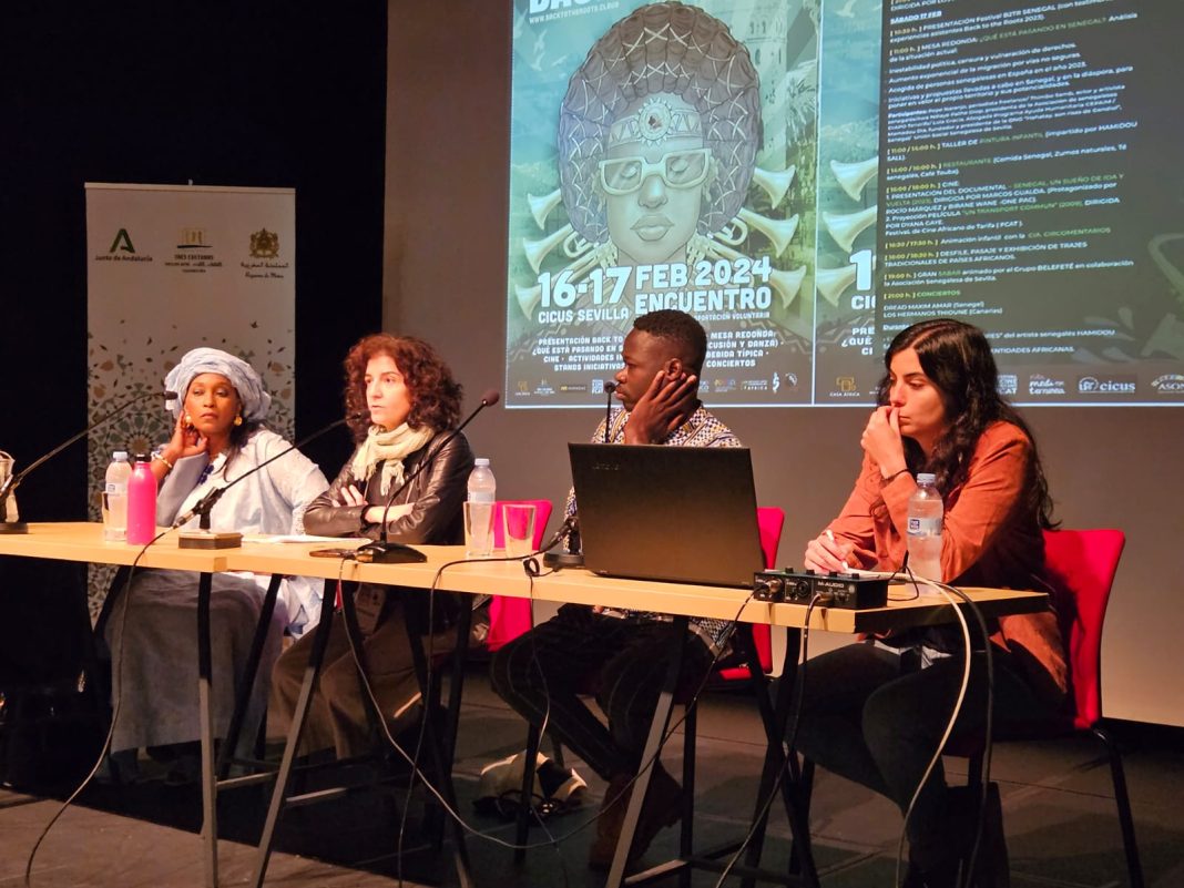Conferencia Back to the roots con Thimbo Samb